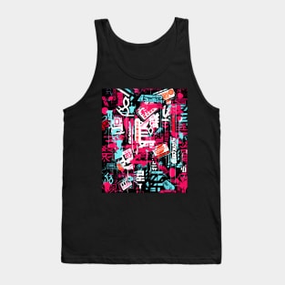 Japanese streatwear pattern Tank Top